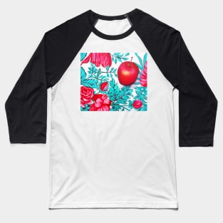 Rosy Apple Baseball T-Shirt